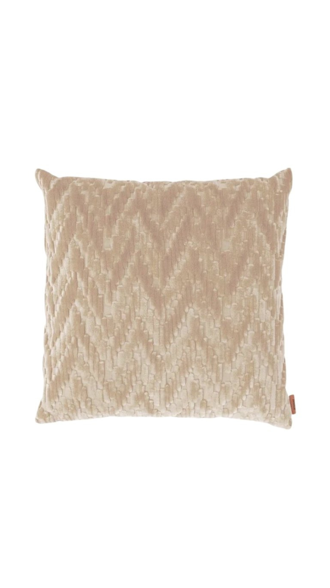 FOSSILE CUSHION 40X40 BEIGE