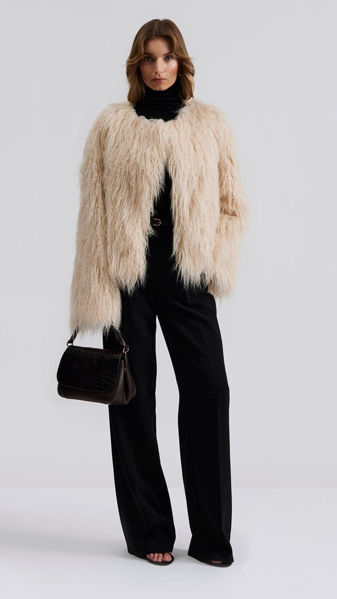 Manda faux fur jacket