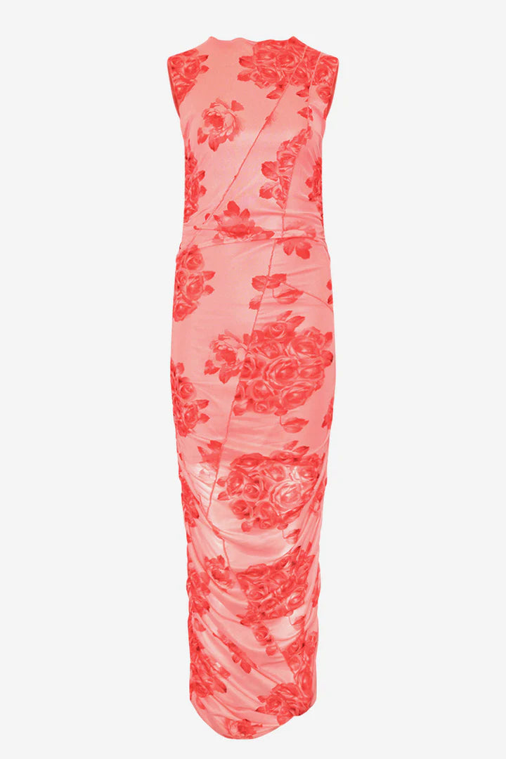 SUTTON DRESS ROSE PRINT