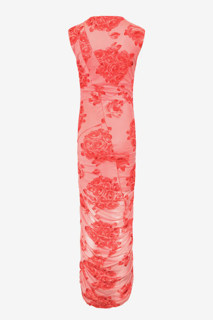 SUTTON DRESS ROSE PRINT