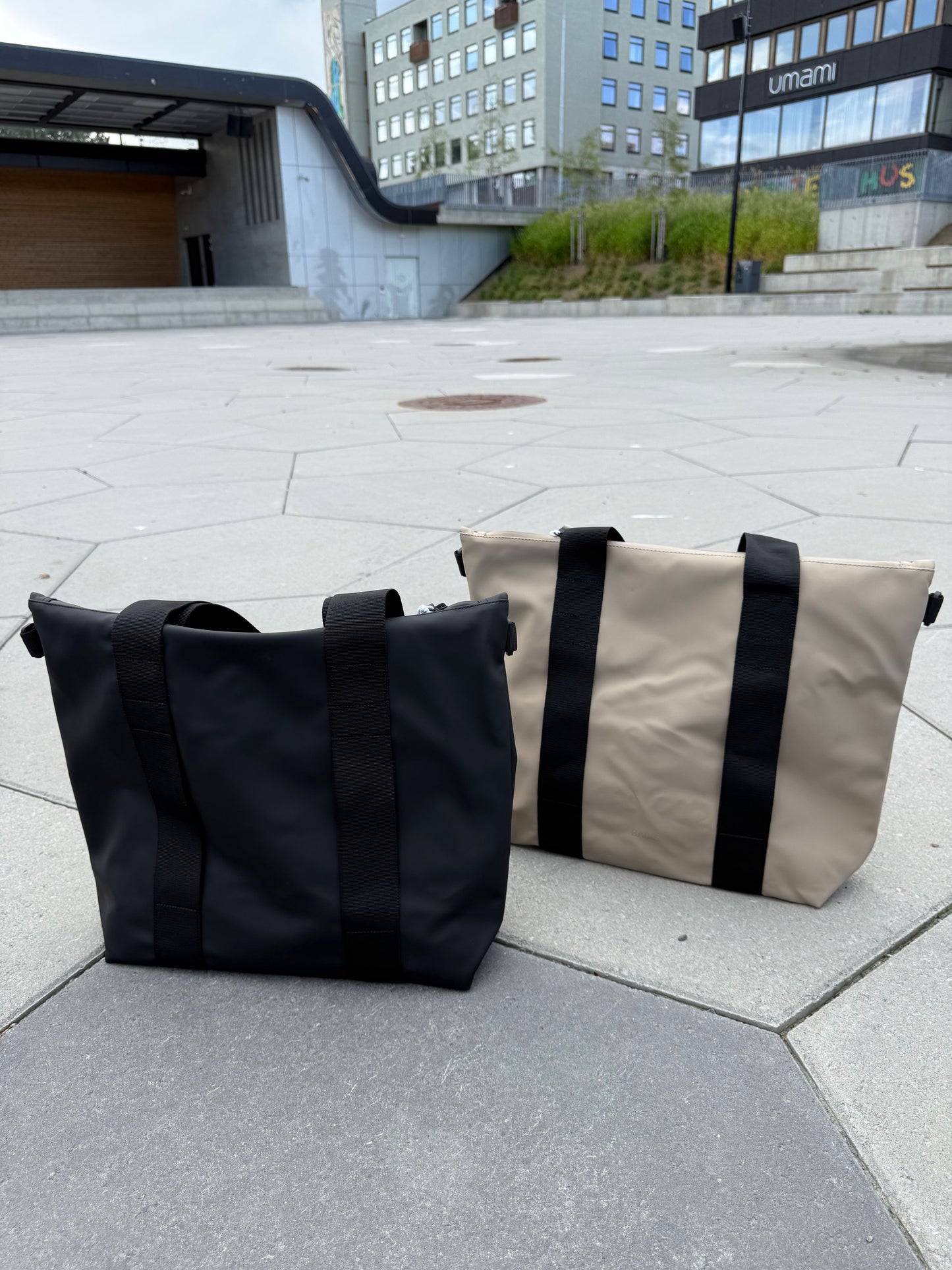 TOTE BAG MINI W3 BEIGE
