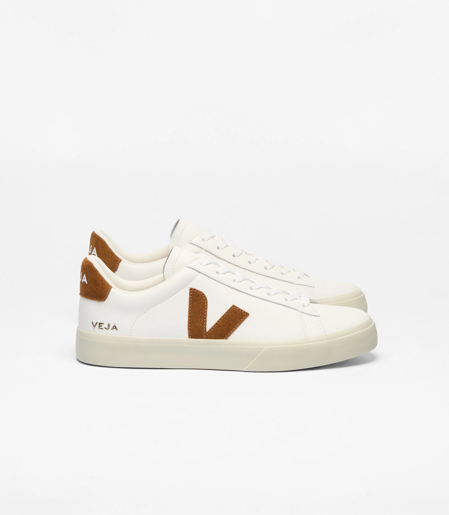 M. CAMPO LEATHER SNEAKER WHITE COGNAC