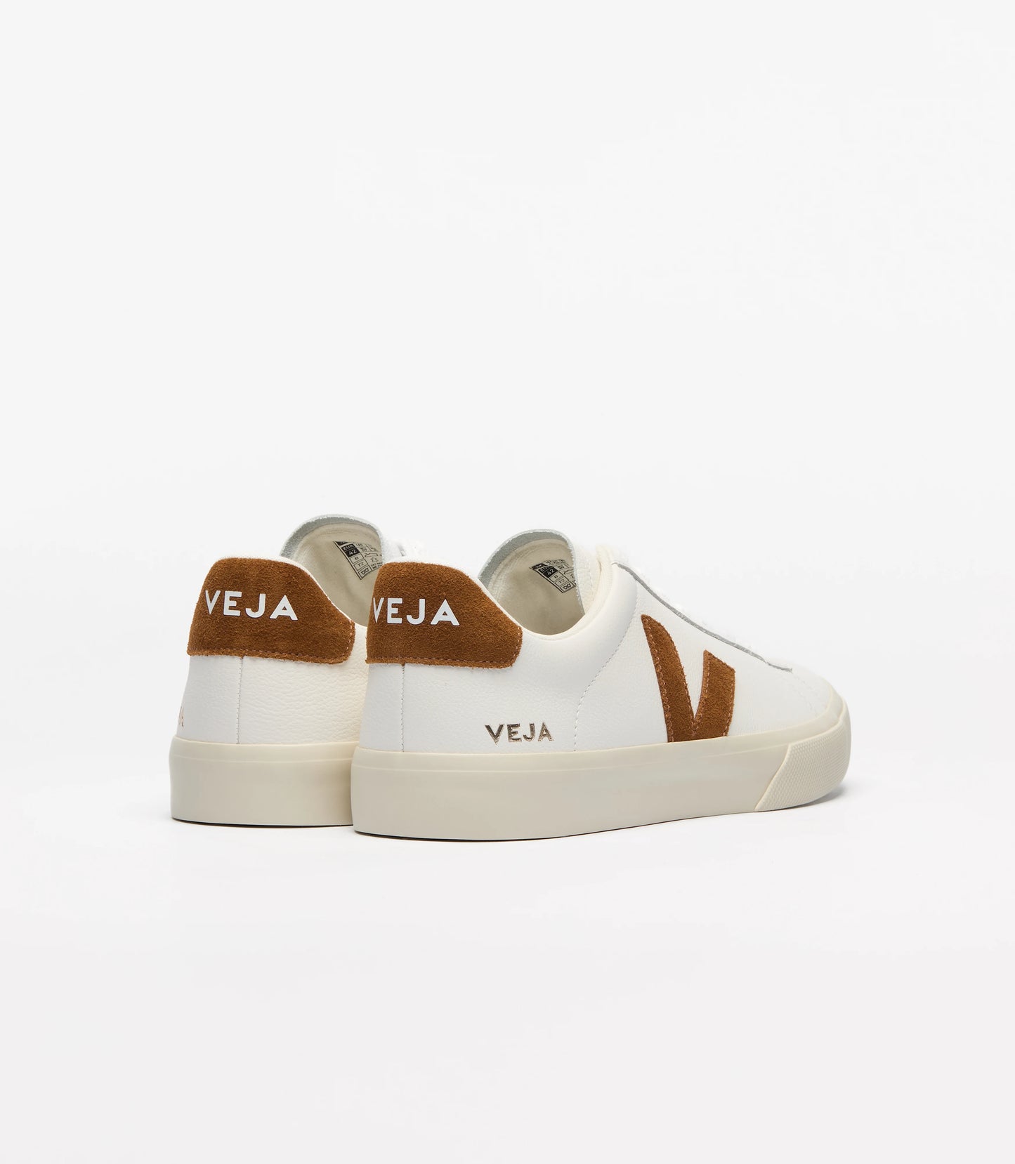 M. CAMPO LEATHER SNEAKER WHITE COGNAC