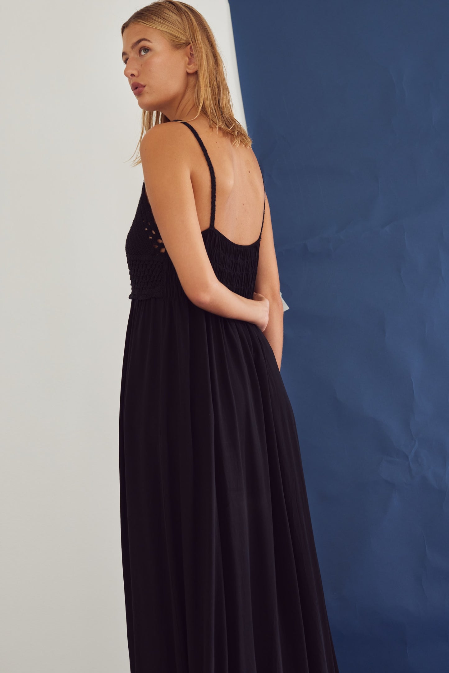 LYLAN DRESS BLACK