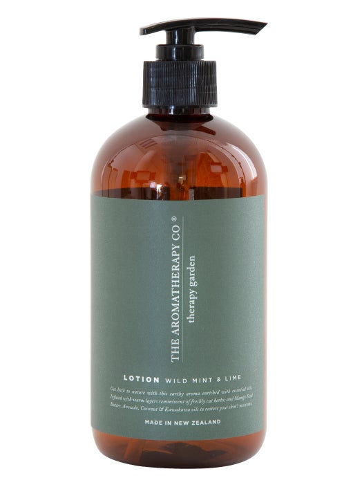THERAPY GARDEN KROPP- OG HÅNDKREM 500ML - WILD MINT & LIME
