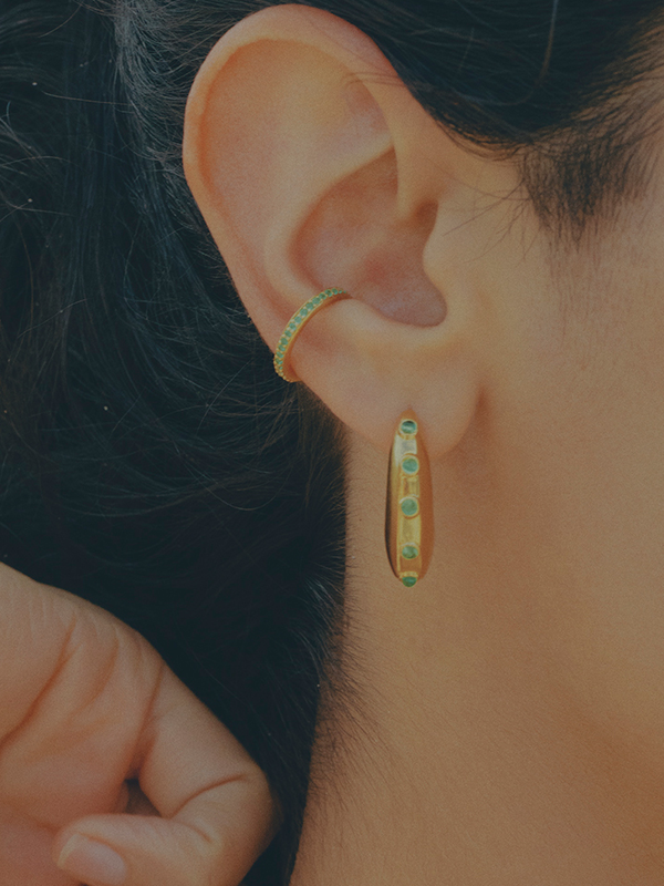 COLORE MINT EAR CUFF