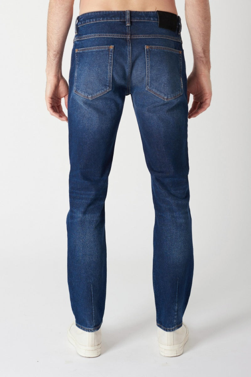 LOU SLIM JEANS BLÅ