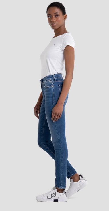 LUZIEN SKINNY JEANS MEDIUM BLÅ