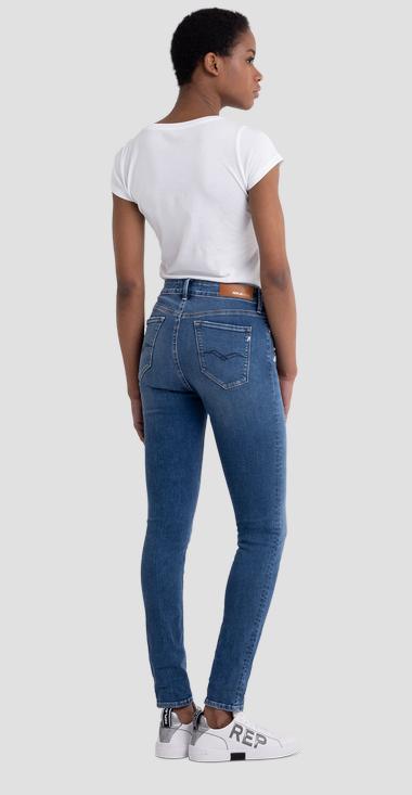 LUZIEN SKINNY JEANS MEDIUM BLÅ