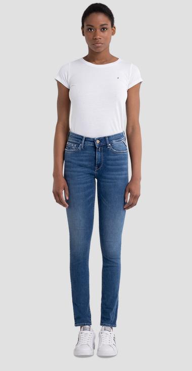 LUZIEN SKINNY JEANS MEDIUM BLÅ