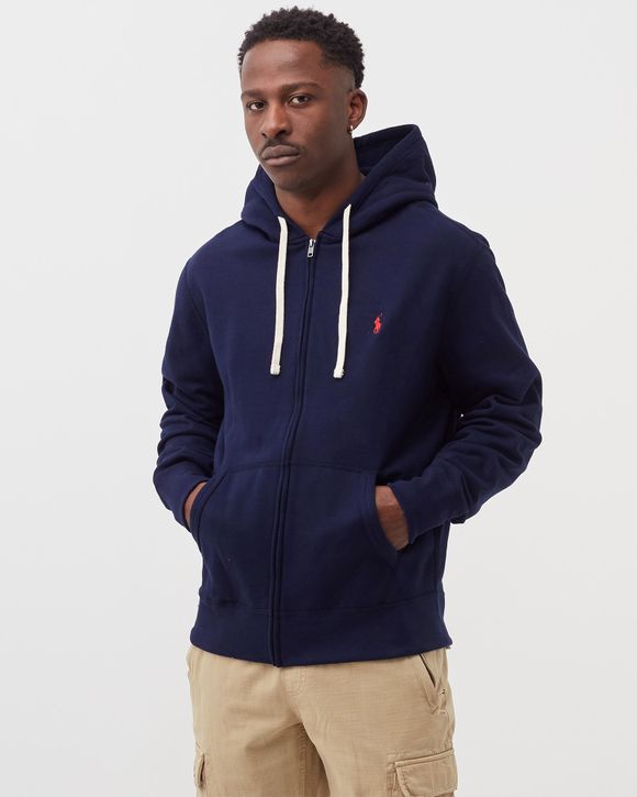 The RL Fleece Hoodie Cruise Navy
