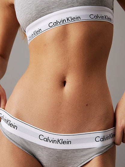 BIKINI BRIEFS GREY HEATHER