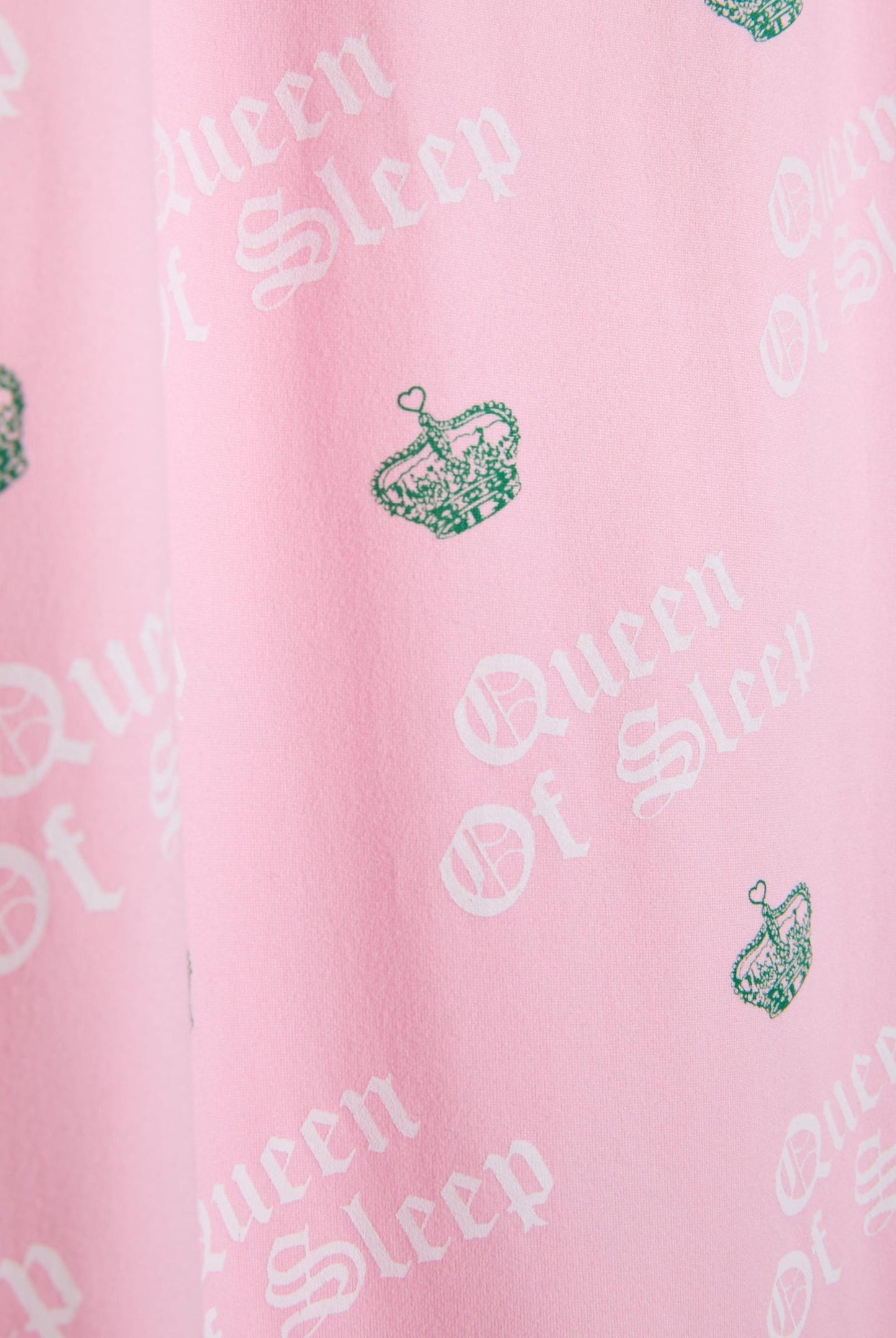 QUEEN OF SLEEP LS PYJAMA SET ROSA