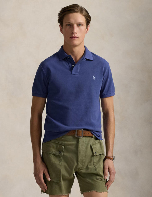 Short Sleeve Knit Light Navy