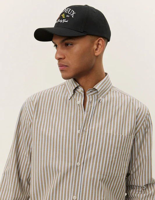 KENT STRIPE POPLIN SHIRT