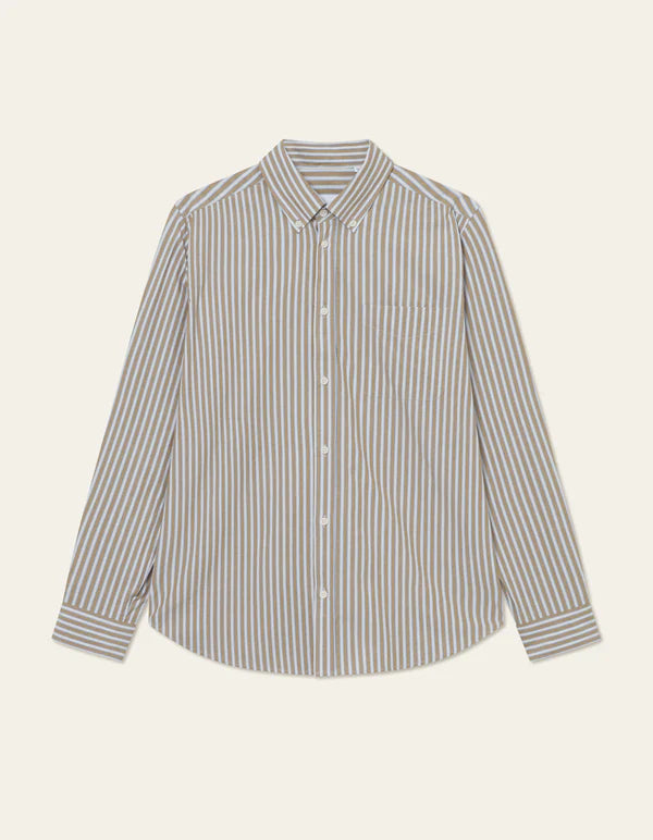 KENT STRIPE POPLIN SHIRT