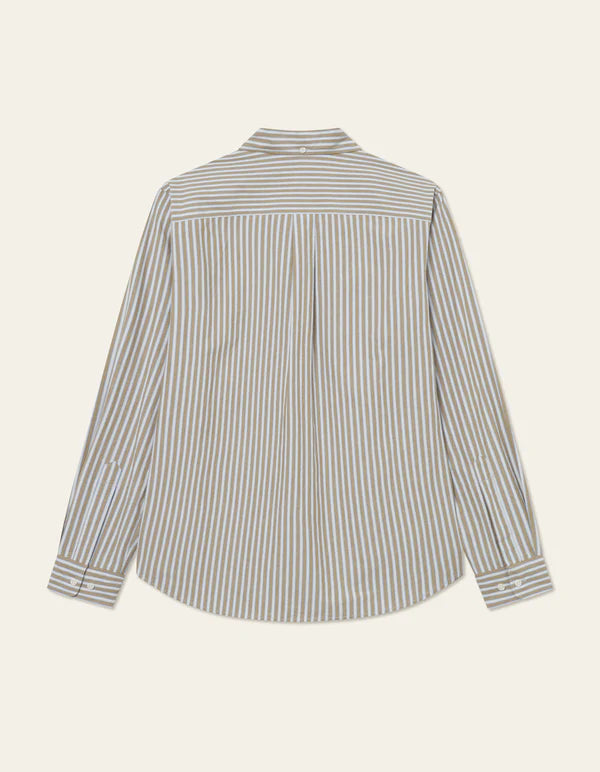 KENT STRIPE POPLIN SHIRT
