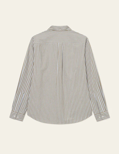 KENT STRIPE POPLIN SHIRT