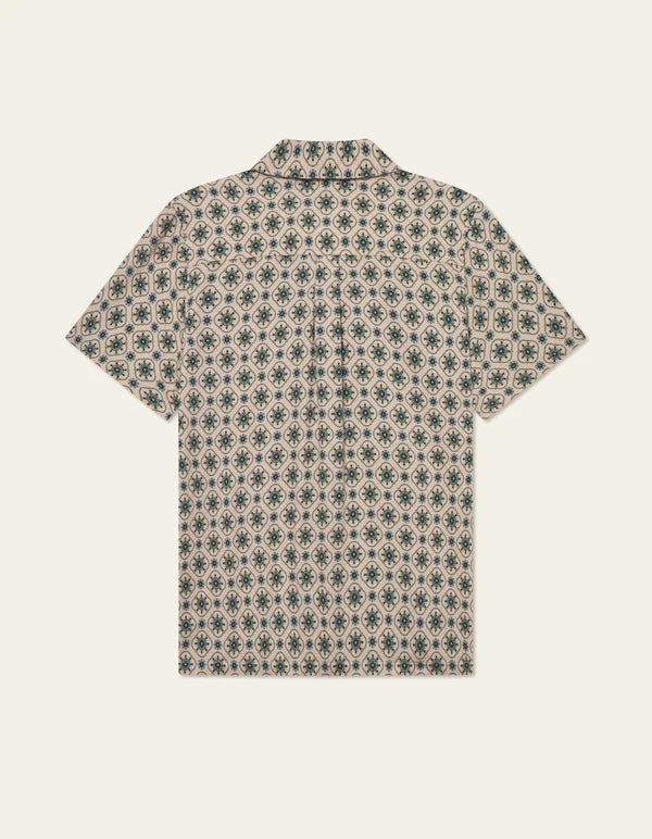 LUKAS AOP TAPESTRY SS SHIRT