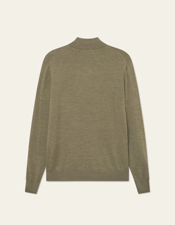 GREYSON HALF-ZIP MERIONO KNIT - SEASONAL
