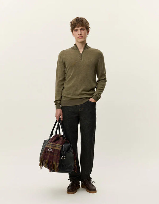 GREYSON HALF-ZIP MERIONO KNIT - SEASONAL