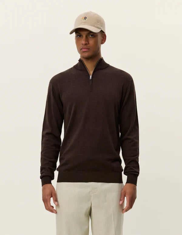 GREYSON HALF-ZIP MERINO KNIT - SEASONAL
