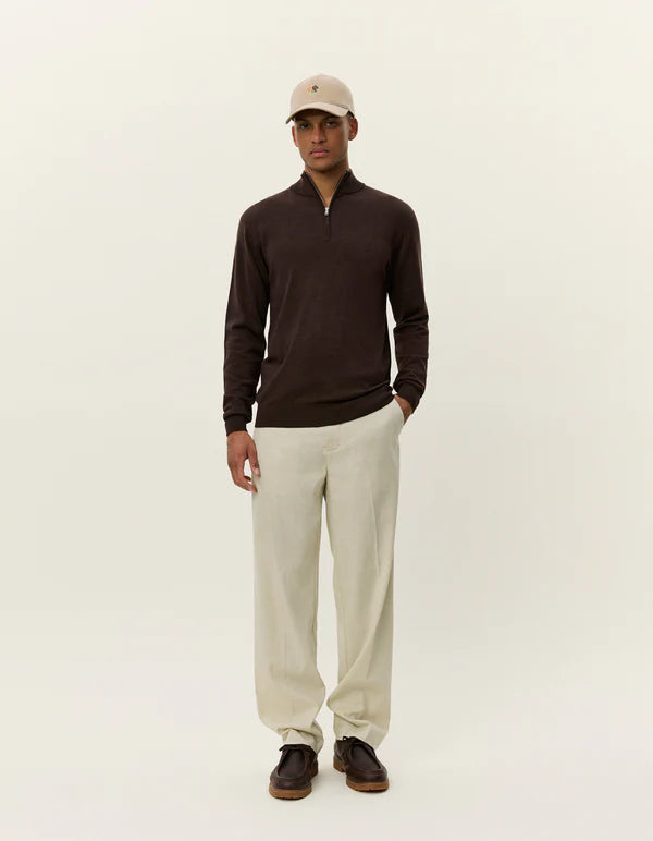 GREYSON HALF-ZIP MERINO KNIT - SEASONAL