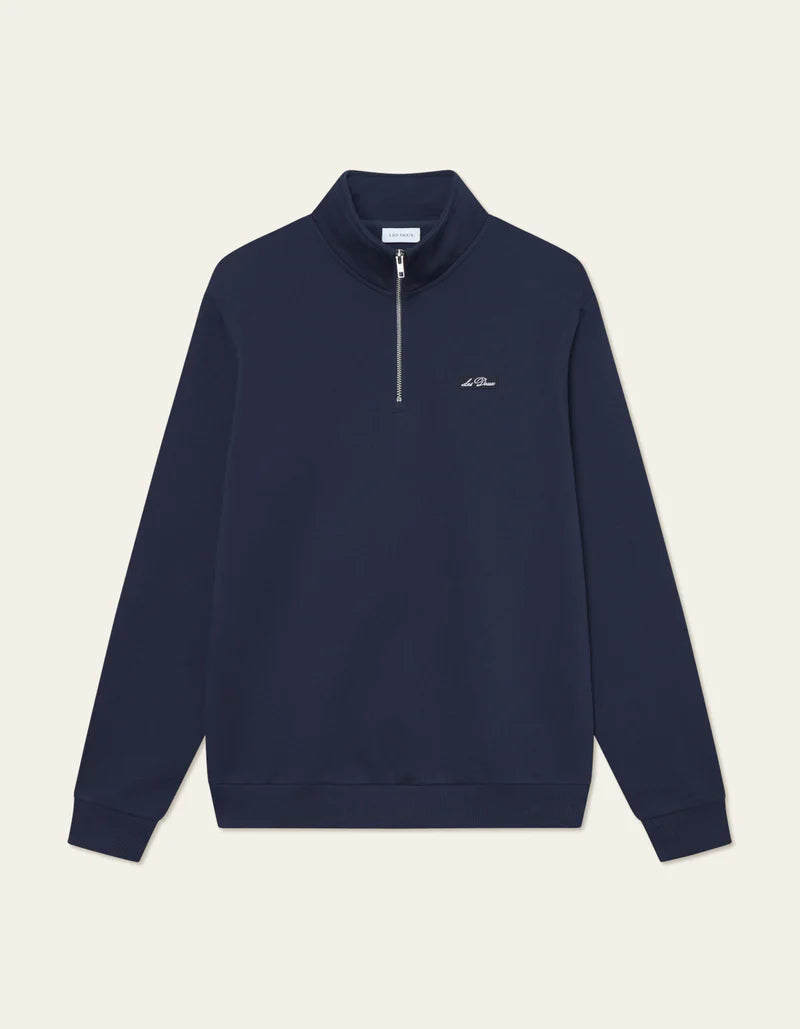 PATCH HALZ-ZIP SWEATSHIRT NAVY