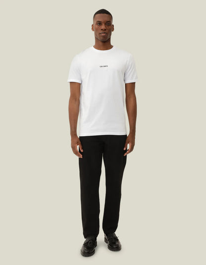 LENS T-SHIRT WHITE/BLACK