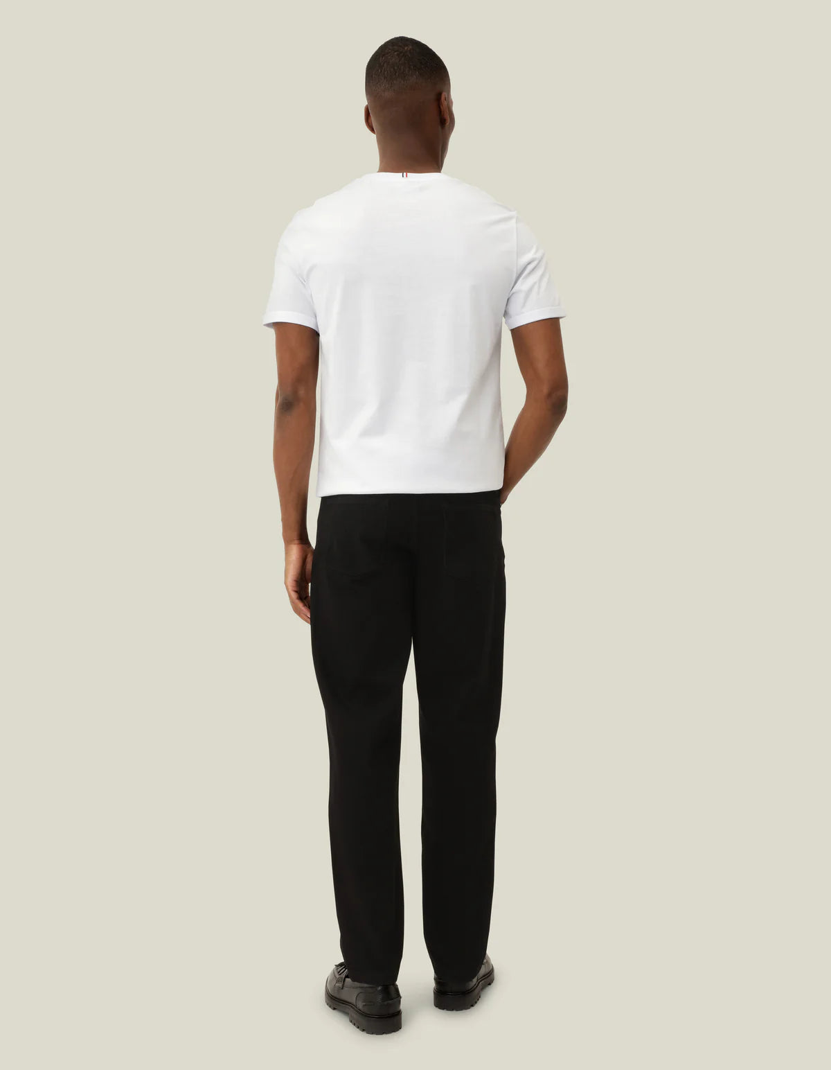 LENS T-SHIRT WHITE/BLACK