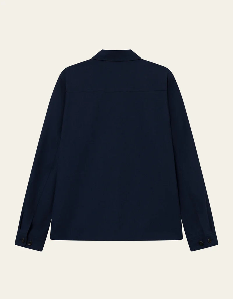 MARSEILLE TEXTURED JACKET NAVY