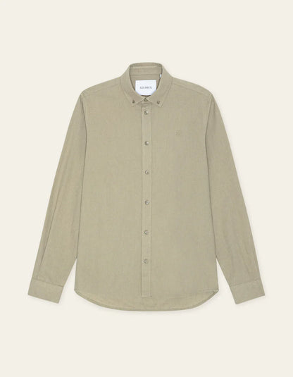 KONRAD COTTON LINEN SHIRT SAND