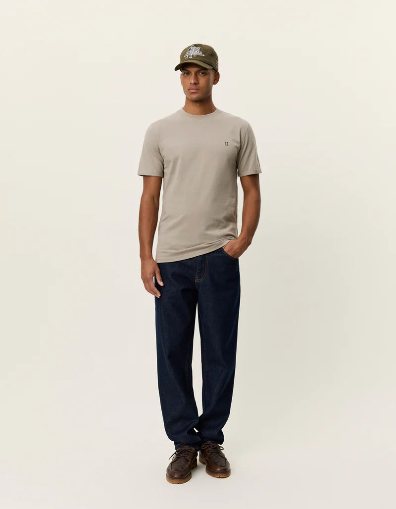NORREGARD CONTRAST T-SHIRT LAUREL OAK SAND