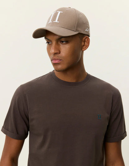 NORREGARD CONTRAST T-SHIRT TURKISH COFFEE BROWN