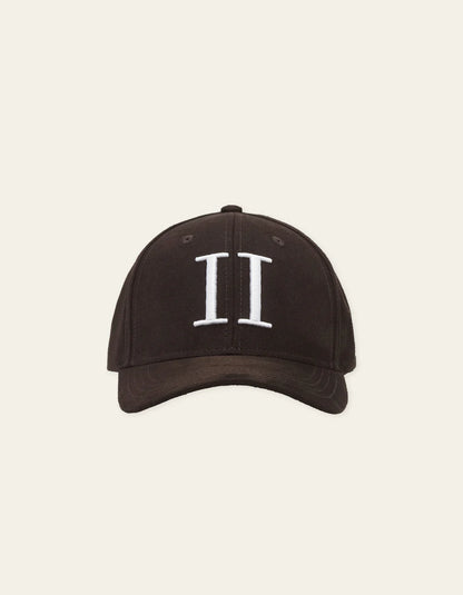 ENCORE SUEDE BASEBALL CAP COFFEE BROWN