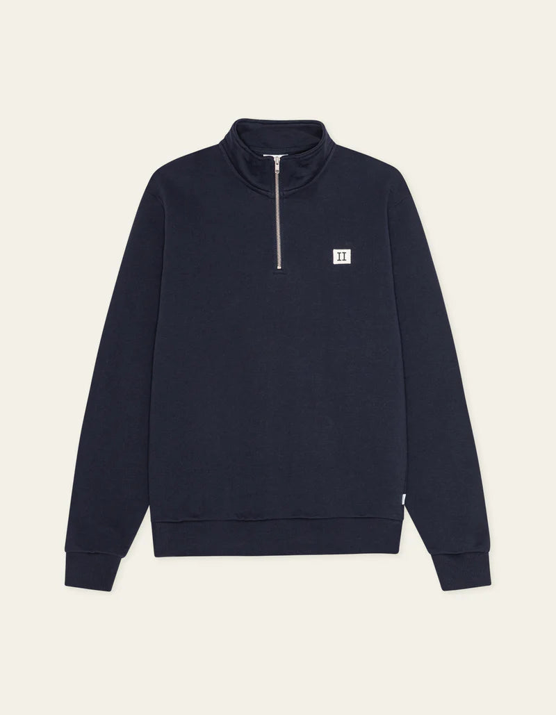 PATCH HALZ-ZIP SWEATSHIRT NAVY
