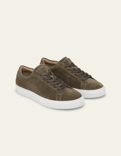 THEODOR SUEDE SNEAKER TEAK BROWN