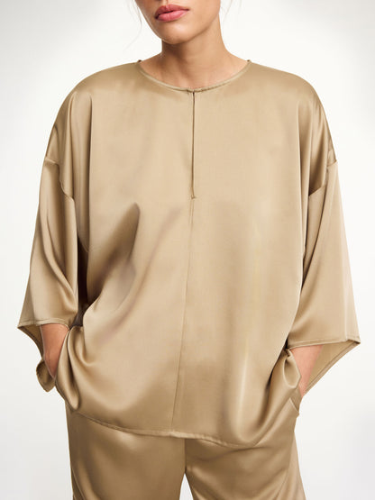 CICIE BLOUSE KELP