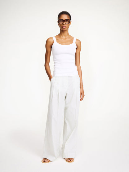 FRILLIO TOP WHITE