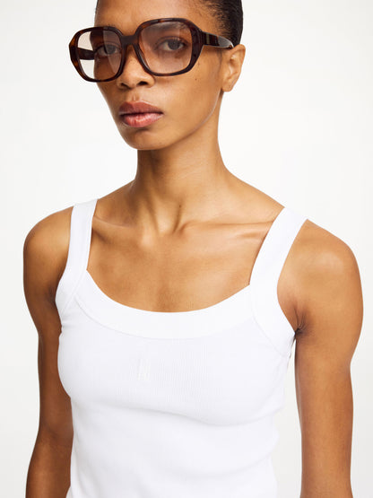 FRILLIO TOP WHITE