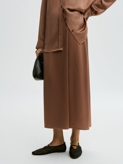 PACIA SATIN MAXI SKIRT