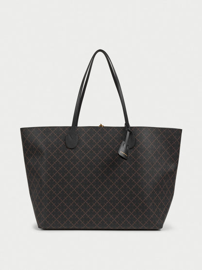 ABI TOTE DARK CHOKOLATE