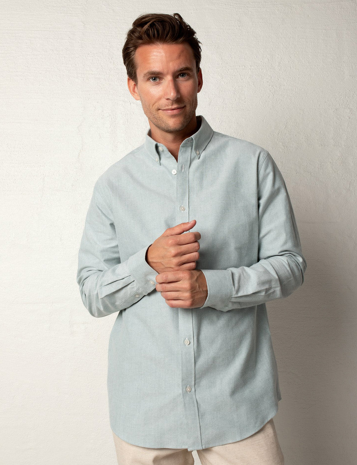 EVAN SHIRT LODEN GREEN