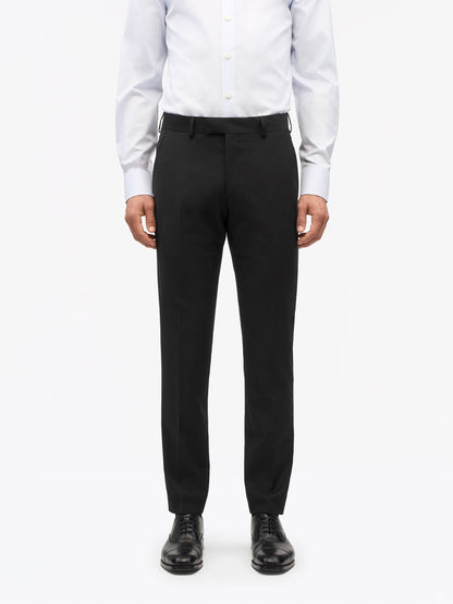 TENUTA SLIM-FIT TROUSER BLACK
