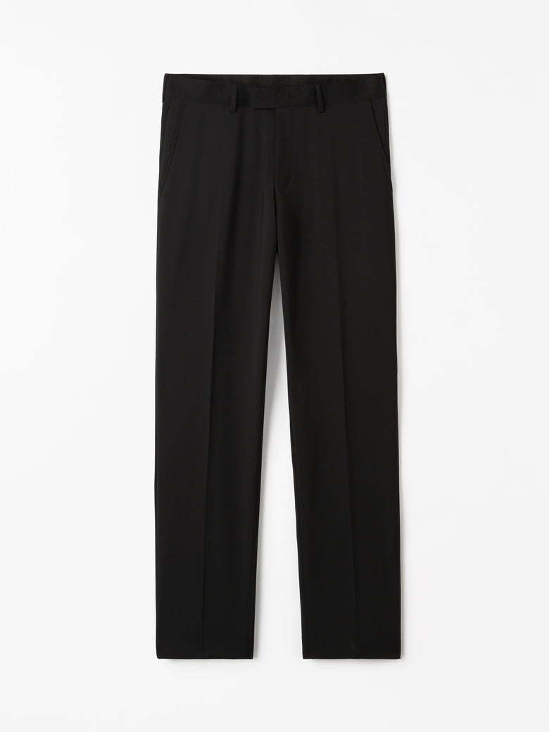 TENUTA SLIM-FIT TROUSER BLACK