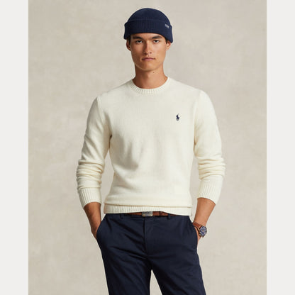 KNIT CREWNECK CREAM
