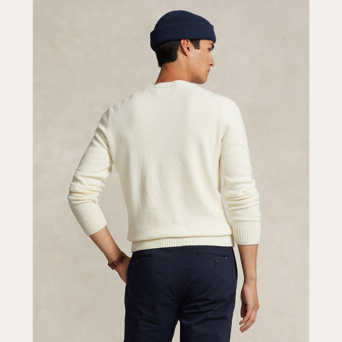 KNIT CREWNECK CREAM