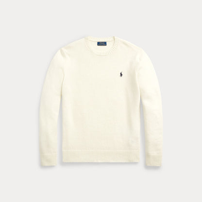 KNIT CREWNECK CREAM