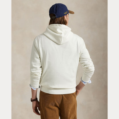 POLO BEAR FLEECE HOODIE WHITE