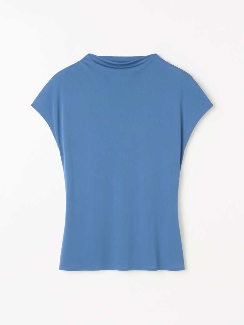 ALITTA CAP-SLEEVE TOP DREAM BLUE